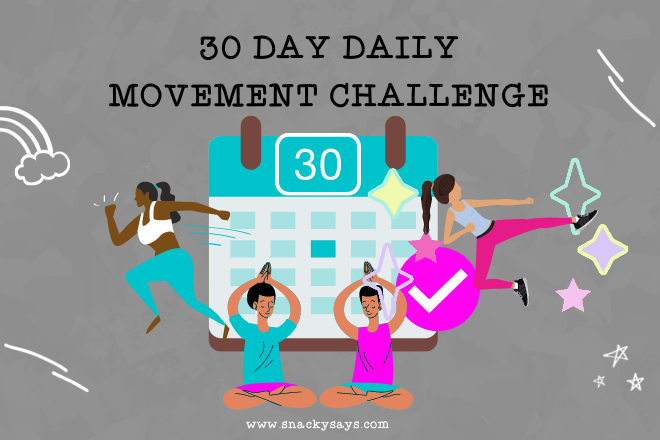 30 Day Daily Movement Challenge 